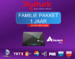 Digiturk Familie Pakket 1 Jaar + Arrox F11 Pro