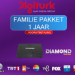 Digiturk Familie Pakket 1 Jaar + Diamond Pro One
