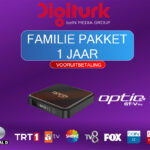 Digiturk Familie Pakket 1 Jaar + Optic GT-V Pro